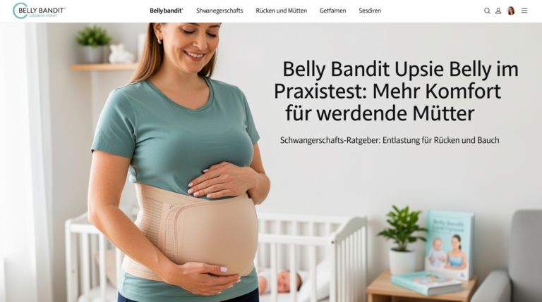 Belly Bandit Upsie Belly Test für mehr Komfort und Unterstützung in der Schwangerschaft