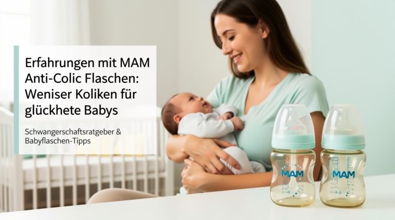 Erfahrungen mit MAM Anti-Colic Flaschen: Weniger Koliken für glückliche Babys MAM Anti-Colic Flaschen Test für weniger Koliken und glückliche Babys