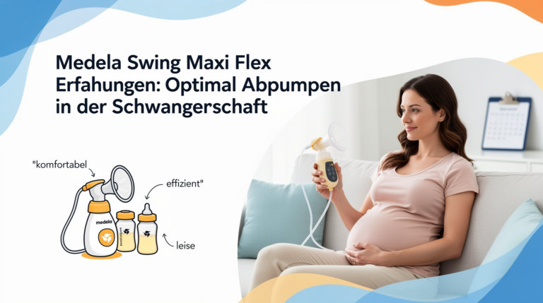 Medela Swing Maxi Flex Erfahrungen: Optimal Abpumpen in der Schwangerschaft Medela Swing Maxi Flex Erfahrungen: Effizientes und komfortables Abpumpen für werdende Mütter