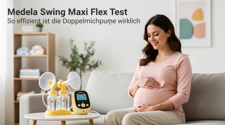 Testbericht zur Medela Swing Maxi Flex Doppelmilchpumpe für stillende Mütter