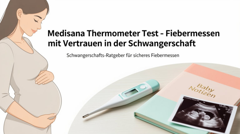 Medisana Thermometer Test für präzises Fiebermessen in der Schwangerschaft