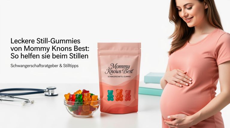 Leckere Mommy Knows Best Still-Gummies fördern die Milchproduktion für stillende Mütter