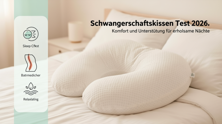 Sleebee Schwangerschaftskissen Deluxe im Test 2026 für besseren Schlaf und Unterstützung