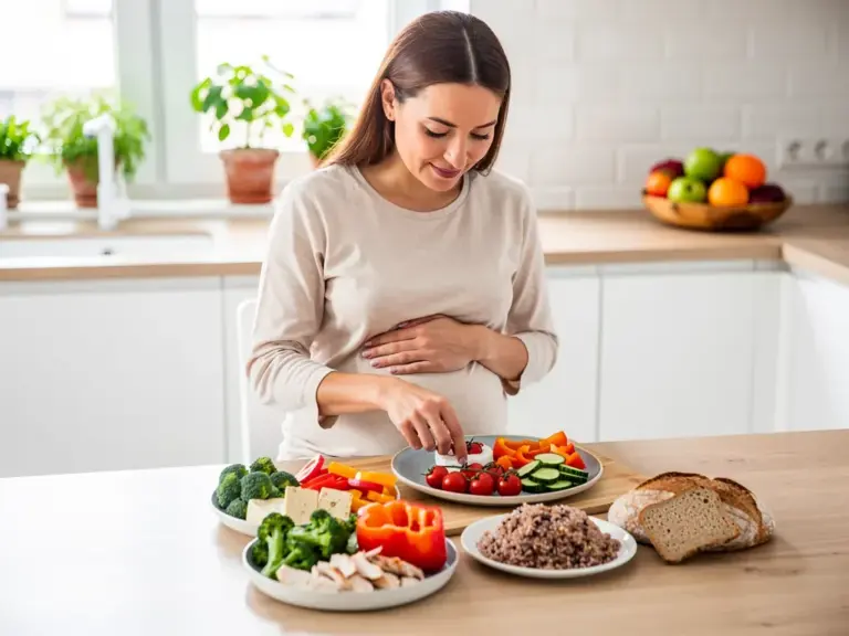 Schwangerschaftsdiabetes Ernährungsplan zur sicheren Gestaltung der Mahlzeiten Gesunde Mahlzeitenplanung bei Schwangerschaftsdiabetes mit ballaststoffreichen Lebensmitteln für stabile Blutzuckerwerte