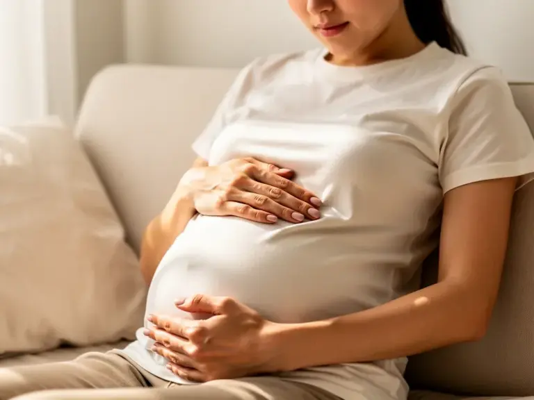 Ausfluss in der Schwangerschaft: Normaler klarer bis milchiger Schleim im ersten Trimester
