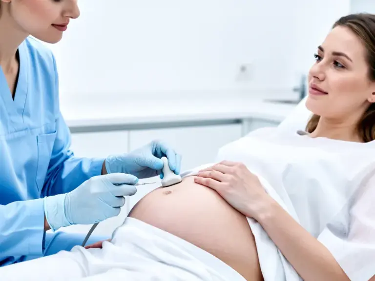 Bild zur Chorionzottenbiopsie in der Pränataldiagnostik Ablauf und Nutzen erläutert