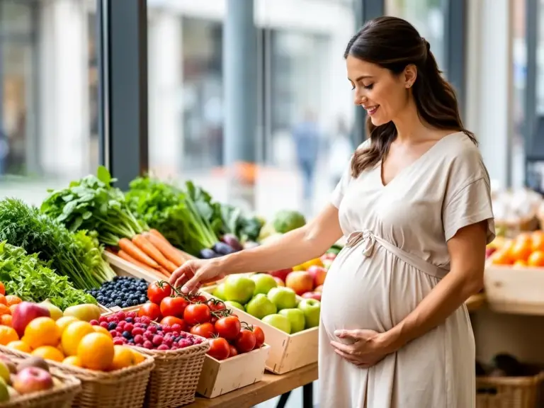 Ernährung in der Schwangerschaft: Nährstoffe für dein Baby richtig auswählen Gesunde Ernährung in der Schwangerschaft für optimale Nährstoffversorgung von Mutter und Baby