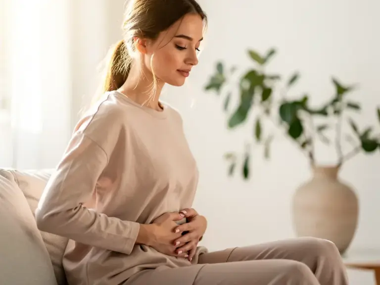 Wie Folsäure den Erfolg bei Kinderwunsch positiv beeinflusst Frau nimmt Folsäure ein zur Unterstützung von Kinderwunsch und Eisprung