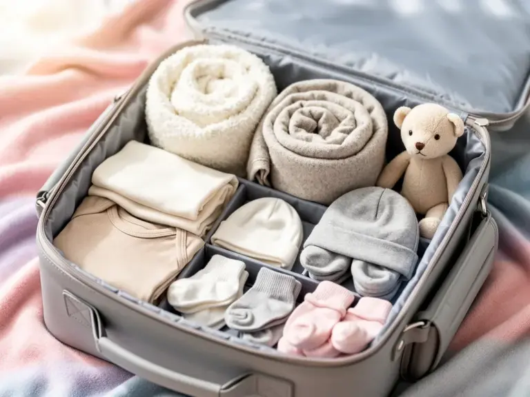Kliniktasche Frühgeburt mit wichtigen Tipps und Essentials für werdende Eltern