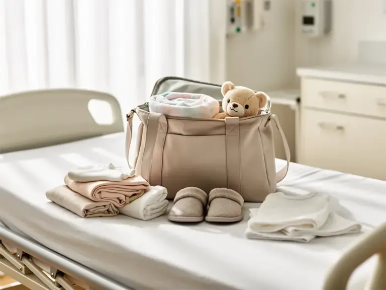 Kliniktasche zur Geburt packen: Das gehört unbedingt rein Kliniktasche zur Geburt packen mit wichtigen Dokumenten und Essentials