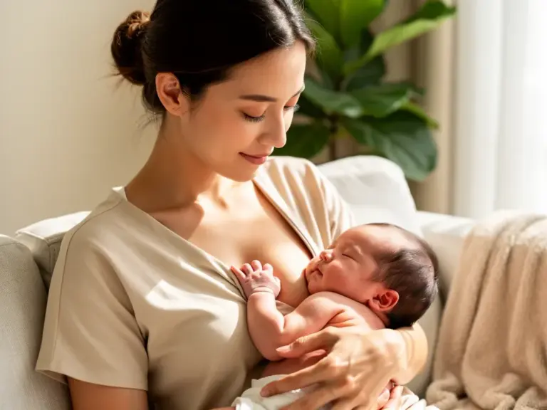 Muttermilch als einzigartige Nahrungsquelle fördert die Gesundheit und das Immunsystem von Säuglingen