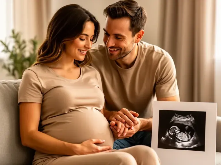 Die Rolle des Vaters während der Schwangerschaft: So können Männer helfen Vater unterstützt während der Schwangerschaft emotional und praktisch für eine starke Partnerschaft