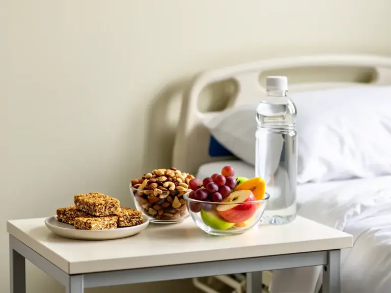 Verpflegung Kliniktasche: Leckere Snacks und Getränke für die Geburt vorbereiten
