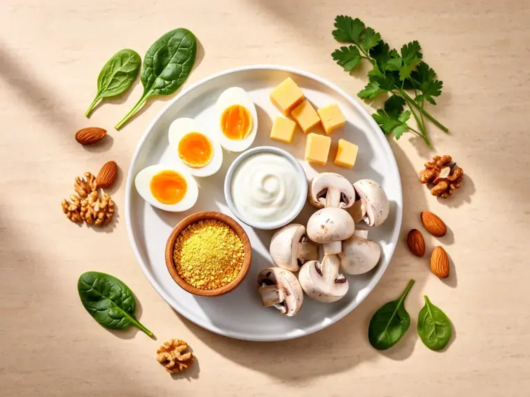 Vitamin B12 reichhaltige Lebensmittel: Tipps für vegetarische Ernährung Vitamin B12 reichhaltige Lebensmittel für eine ausgewogene vegetarische Ernährung