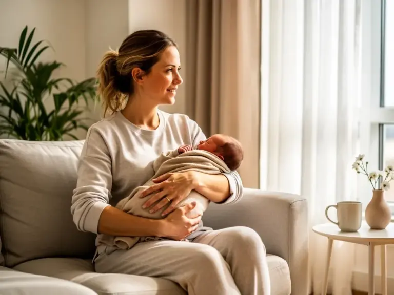 Wochenbett Hormonhaushalt und emotionale Schwankungen nach der Geburt