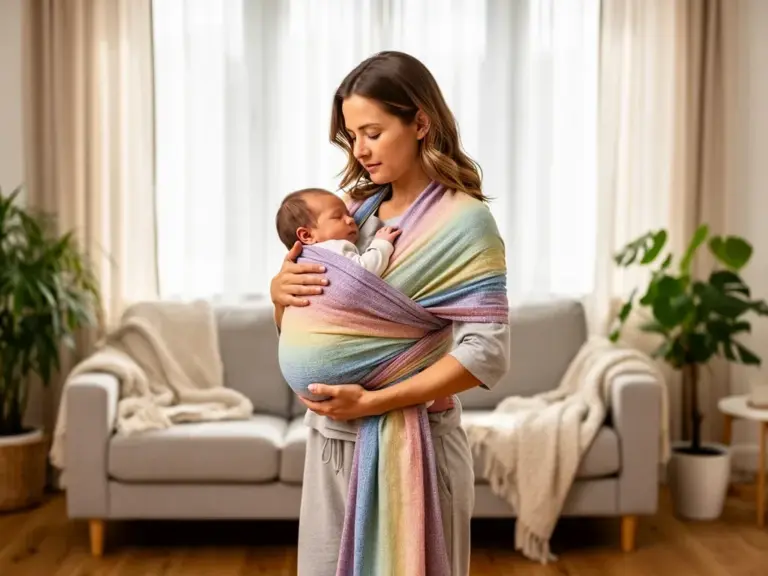 Wochenbett-Tragetuch: Praktische Tipps für das Tragen deines Babys Wochenbett tragetuch für sichere Bindung und Flexibilität im Alltag mit Baby